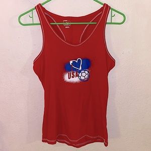 Puma hooded tank top